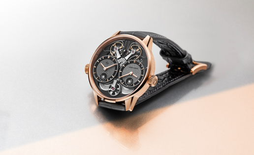 Armin Strom 发布 Dual Time GMT Resonance 玫瑰金腕表