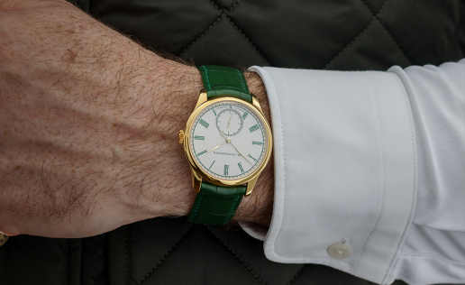 A Splash of Fresh Green: Moritz Grossmann Debuts the TEFNUT Silver-Plated by Friction Anniversary Watch