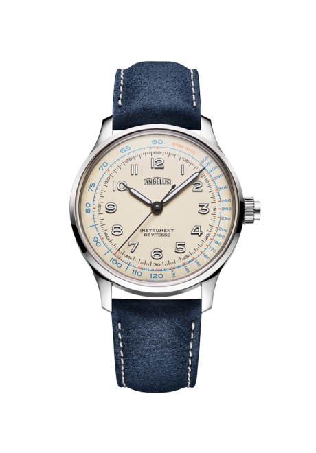 Instrument de Vitesse 速度儀腕錶象牙白款