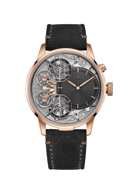 Mirrored Force Resonance 玫瑰金腕錶