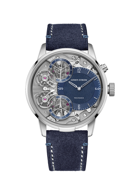Mirrored Force Resonance 精工版蓝色腕表