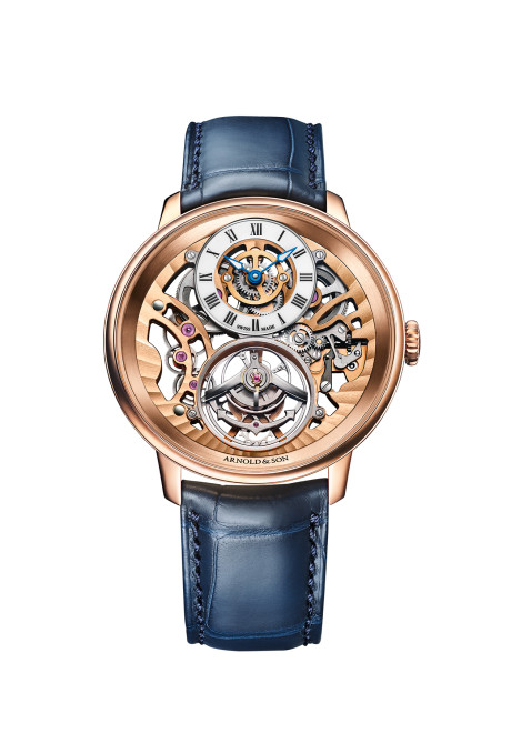 Ultrathin Tourbillon Skeleton Red Gold