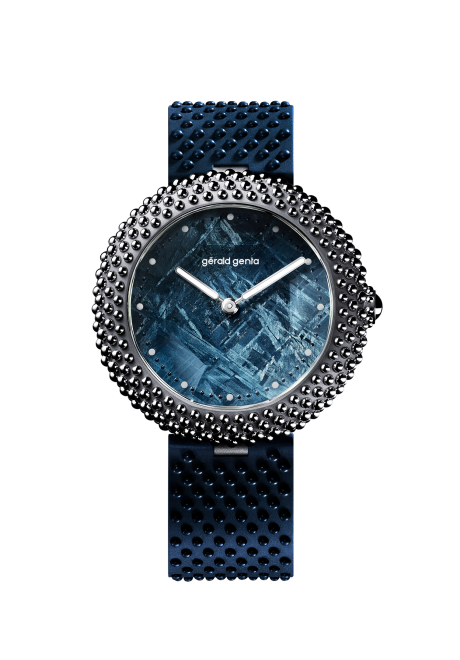 Gentissima Oursin 41 藍色隕石錶盤