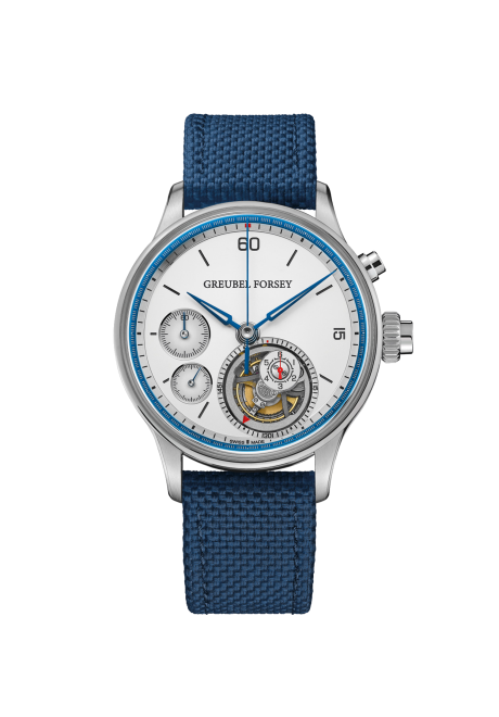 Nano Foudroyante  納米閃電跳秒白金腕錶