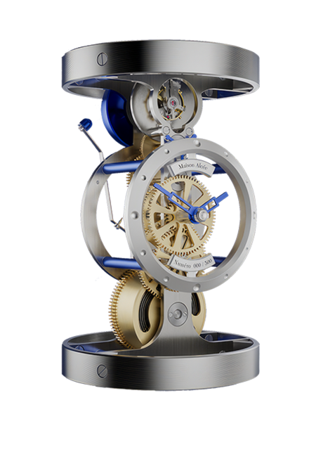 Persée Azur 自組座鐘 藍色款