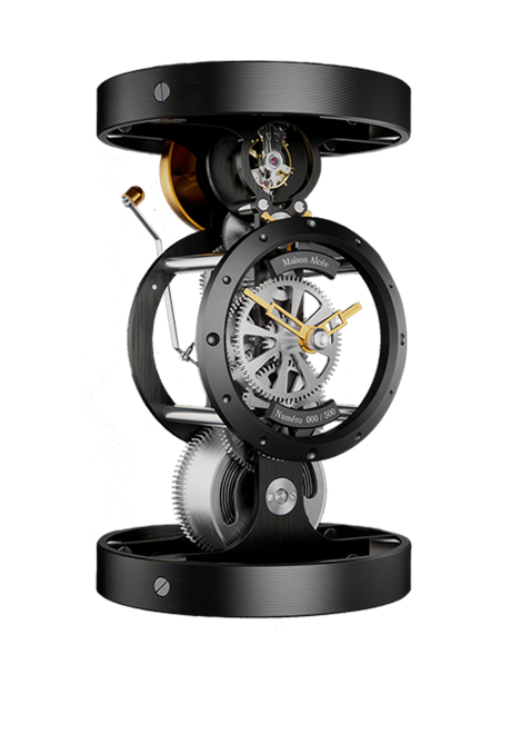 Persée Azur 自组座钟 黑色款