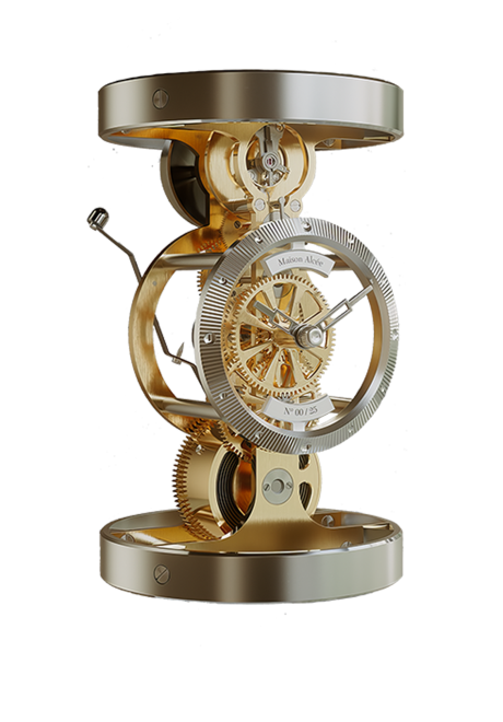 Persée Azur 自组座钟 金色款